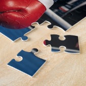 Putin Boks Kampioen Zwaargewicht Knockout Legpuzzel (Zijkant)