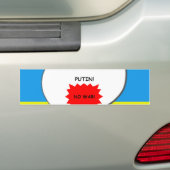 PUTIN! Bumpersticker (Op auto)
