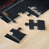 Putin Heavy Metal Rockzanger Hoofdschudden Legpuzzel (Zijkant)