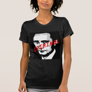 PUTIN IS EEN OORLOG-CRIMINAAL T-SHIRT