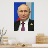 PUTIN Vladimir Vladimirovitsj Poetin Russisch leid Poster (Keuken)