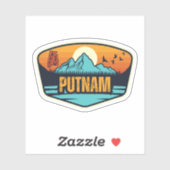 Putnam, Alabama Sticker (Vel)
