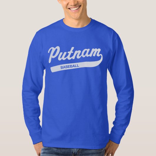 Putnam Baseball Long-sleeved T T-shirt (Voorkant)