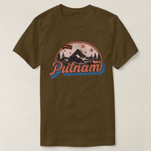 Putnam, Connecticut T-shirt (Design voorkant)