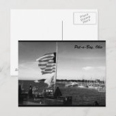 PutnBay American Flag Photo Briefkaart (Voorkant / Achterkant)