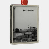 PutnBay Keye/Perry Monument photosierent Metalen Ornament (Rechts)