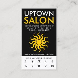 pütown salon loyaliteit klantenkaartje