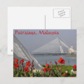 Putrajaya, Maleisië Briefkaart (Voorkant / Achterkant)