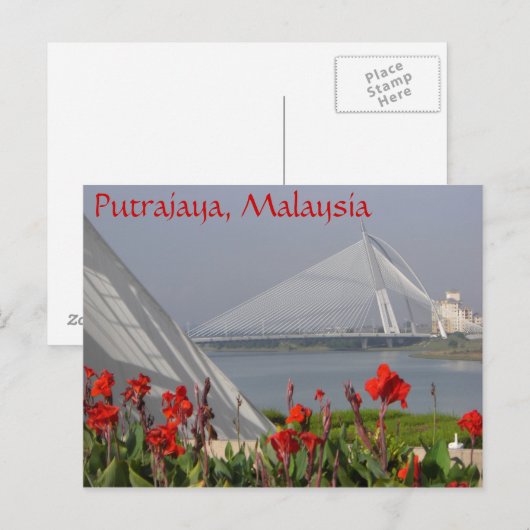 Putrajaya, Maleisië Briefkaart (Voorkant / Achterkant)