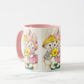 Putretro  paasbunnies Holiday mok (Voorkant links)
