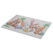 Putretro paasbunnies Holiday Snijplank (Hoek)