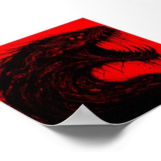 PUTRIUMMUTATIE | Mat papier afdrukken Poster (Hoek)