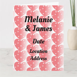 Putroze harten en namen kaart