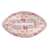 Putroze moderne bloemen patroon Hoogste sneakers American Football (Voorkant)