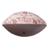 Putroze moderne bloemen patroon Hoogste sneakers American Football (Gedraaid 270)