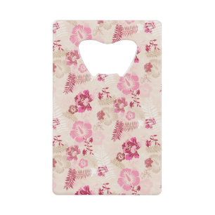 Putroze moderne bloemen patroon Hoogste sneakers Creditkaart Flessenopener