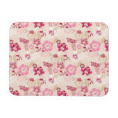 Putroze moderne bloemen patroon Hoogste sneakers Magneet (Horizontaal)