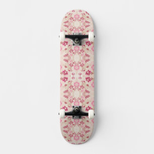Putroze moderne bloemen patroon Hoogste sneakers Persoonlijk Skateboard
