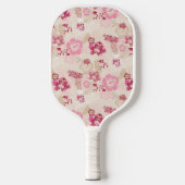Putroze moderne bloemen patroon Hoogste sneakers Pickleball Paddle (Voorkant)