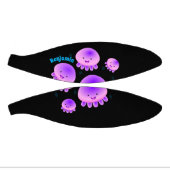 Putroze paarse kwal kawaii cartoon basketbal (Panelen)