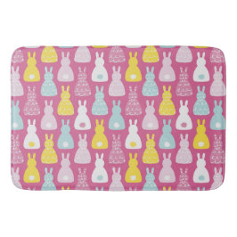 Putroze rampenkonijnenpatroon badmat