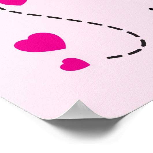 Putroze vliegende ladybug kind genaamd poster (Hoek)