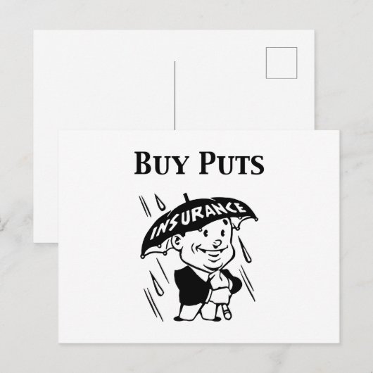 Puts kopen briefkaart (Voorkant / Achterkant)