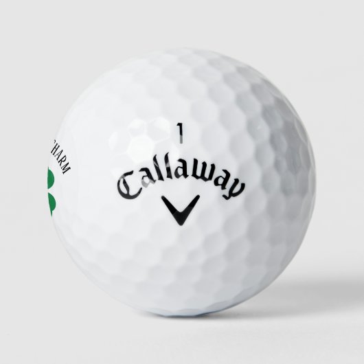'Putt Luck Charm' St. Patrick's Day Events Golfballen (Logo)