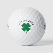 'Putt Luck Charm' St. Patrick's Day Events Golfballen (Voorkant)