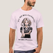 Putt met Precision Golf T-shirt (Voorkant)