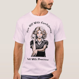 Putt met Precision Golf T-shirt