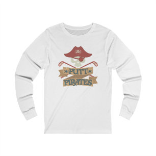 Putt Piraten Golf Hobby Sporten T-shirt
