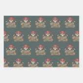 Putt Pirates Golf Lover Sports Inpakpapier Vel (Voorkant 3)