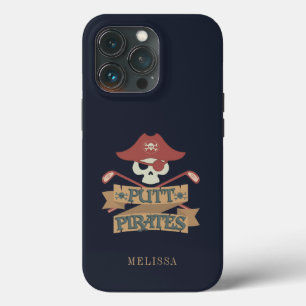 Putt Pirates Golfing Hobby Sports Case-Mate iPhone Case