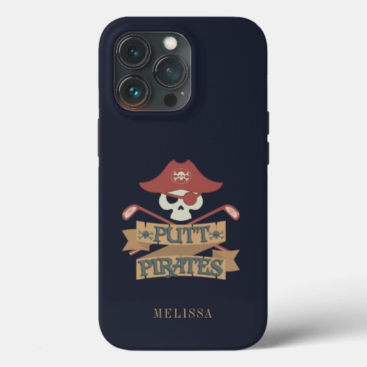 Putt Pirates Golfing Hobby Sports Case-Mate iPhone Case (Achterkant)