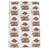 Putt Pirates Golfing Hobby Sports Medium Cadeauzakje (Achterkant)