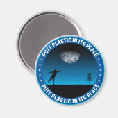 Putt Plastic op zijn plaats #8 Magneet (Voorkant / Achterkant)