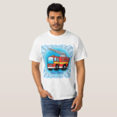 Putt Putt brandwagen  T-shirt (Voorkant volledig)