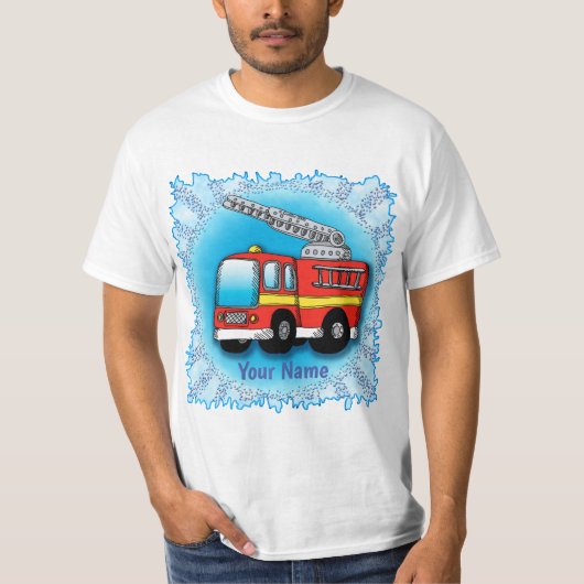 Putt Putt brandwagen  T-shirt (Voorkant)