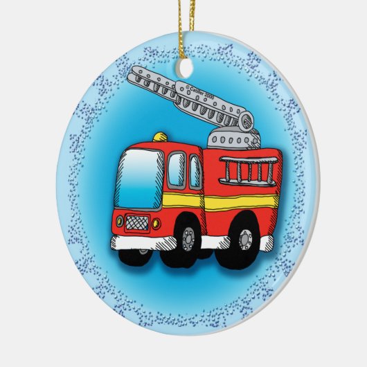 Putt Putt Brandweerman Ornament (Links)