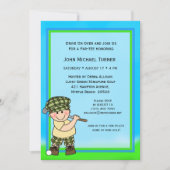 Putt Putt Golf Birthday Invitation Kaart (Voorkant)