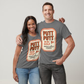 Putt Putt Minigolf Retro Jaren 80 T-shirt (Unisex)
