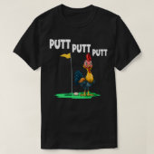 Putt Putt Putt Chickens Golf T-shirt (Design voorkant)