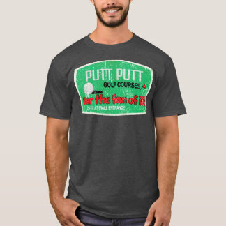Putt Putt T-shirt - Brockton, MA Retro Mini Golf V