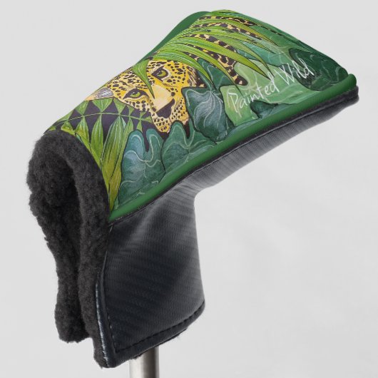 Putter cover Leopard Painted Wild (3/4 voorkant)