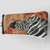 Putter cover Zebra Rock Painted Wild (Voorkant)