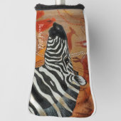 Putter cover Zebra Rock Painted Wild (Draai 90)