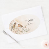 Putter distelvink tuin vogel trouw sticker (Envelop)