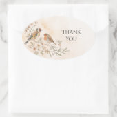 Putter distelvink tuin vogel trouw sticker (Tas)