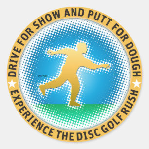 Putter Dude #2 Ronde Sticker